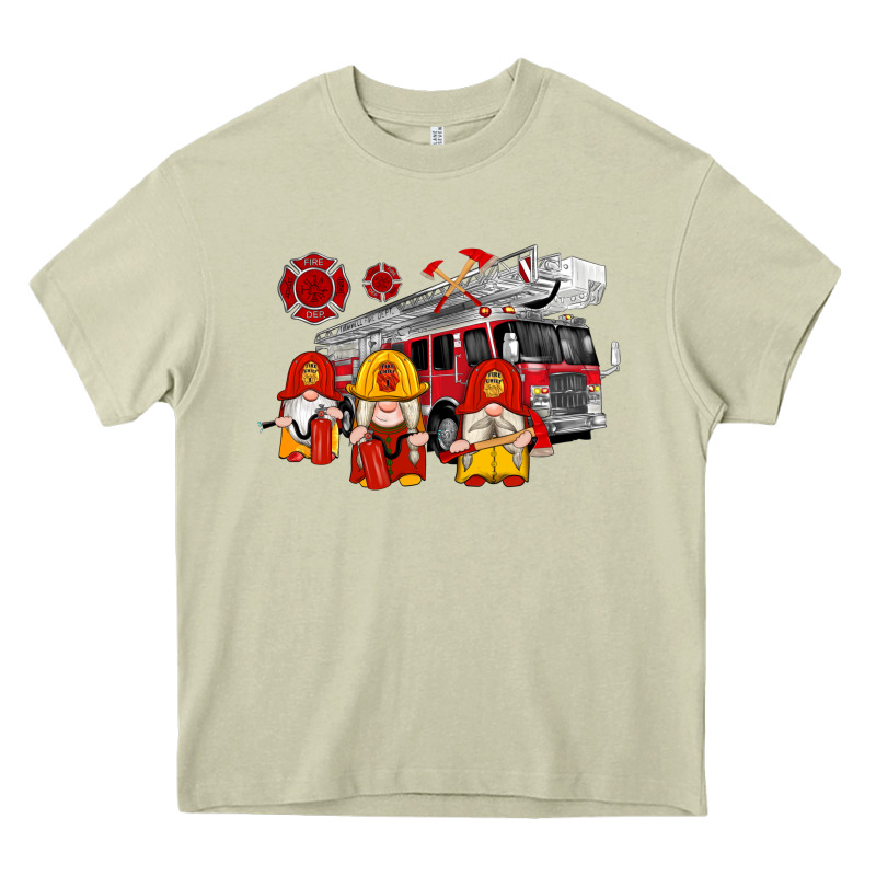 Fire Truck Gnomes Heavy Core Tee by Artiststas | Teevron