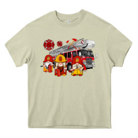Mossy fire truck gnomes Heavy Core Tee - Artiststas