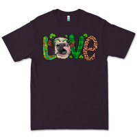 Plum Western St. Patrick's Day Love Cow Premium Tee - Artiststas
