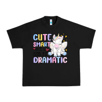 Black cute smart and a little bit dramatic Urban Heavy Tee - MaliasSmallBusiness