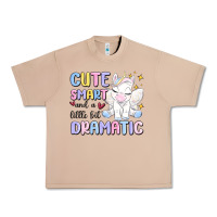 Burro cute smart and a little bit dramatic Urban Heavy Tee - MaliasSmallBusiness