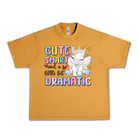 Peanut Butter cute smart and a little bit dramatic Urban Heavy Tee - MaliasSmallBusiness
