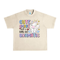 Sandshell cute smart and a little bit dramatic Urban Heavy Tee - MaliasSmallBusiness