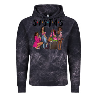 Cloud Black sista sisters afro black women Vintage Hoodie - NancyCooperArtShop
