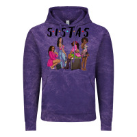 Cloud Purple sista sisters afro black women Vintage Hoodie - NancyCooperArtShop