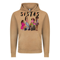 Vintage Camel sista sisters afro black women Vintage Hoodie - NancyCooperArtShop