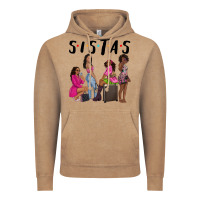Sista Sisters Afro Black Women Vintage Hoodie | Teevron