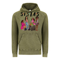 Vintage Olive sista sisters afro black women Vintage Hoodie - NancyCooperArtShop