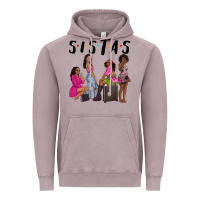 Vintage Zinc sista sisters afro black women Vintage Hoodie - NancyCooperArtShop