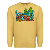 Antique Gold beautiful crazy olivia Premium Sweatshirt - OliviaCreatesArt