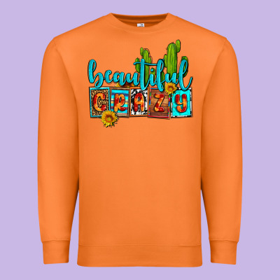 Beautiful Crazy Olivia Premium Sweatshirt Designed By Oliviacreatesart
