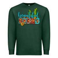 Sports Green beautiful crazy olivia Premium Sweatshirt - OliviaCreatesArt