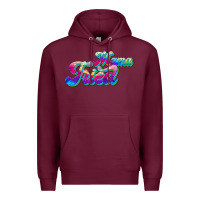 Burgundy mama tried Premium Hoodie - JahusDesignShop