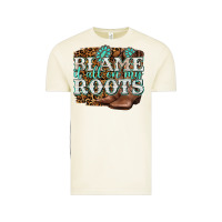 Vintage Arctic blame it all on my roots Vintage Tee - NancyCooperArtShop