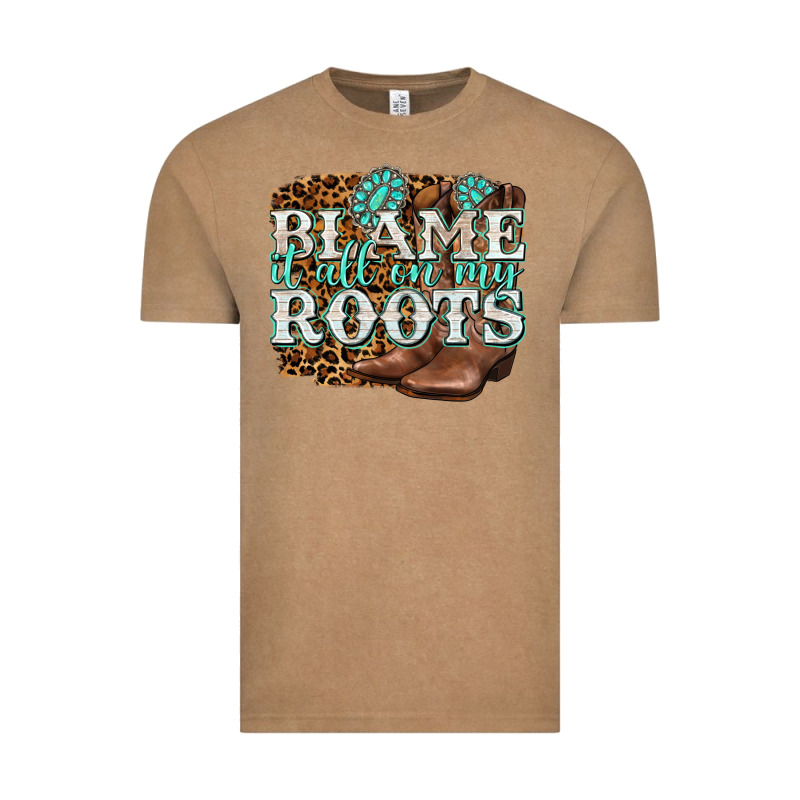 Blame It All On My Roots Vintage Tee by NancyCooperArtShop | Teevron