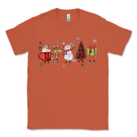 Copper Cartoon Christmas Characters Classic Tee - MaliasSmallBusiness