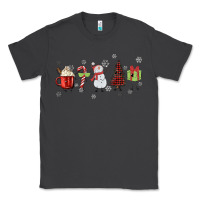 Smoke Cartoon Christmas Characters Classic Tee - MaliasSmallBusiness