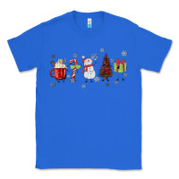 True Royal Cartoon Christmas Characters Classic Tee - MaliasSmallBusiness