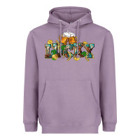 Lavender Lucky beers St. Patrick's Day Heavyweight Hoodie - CowGirlArtShop