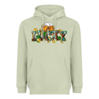 Matcha Lucky beers St. Patrick's Day Heavyweight Hoodie - CowGirlArtShop