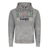 Cloud Rock you are enough Vintage Hoodie - MaliasSmallBusiness