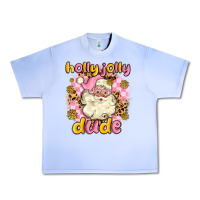 Grape Ice holly jolly dude Urban Heavy Tee - MaliasSmallBusiness