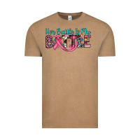 Vintage Coffee her battle is my battle Vintage Tee - JahusDesignShop