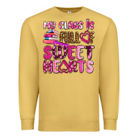 Antique Gold my class is full of sweet hearts olivia Premium Sweatshirt - OliviaCreatesArt