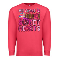 Cardinal my class is full of sweet hearts olivia Premium Sweatshirt - OliviaCreatesArt