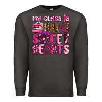 Smoke my class is full of sweet hearts olivia Premium Sweatshirt - OliviaCreatesArt