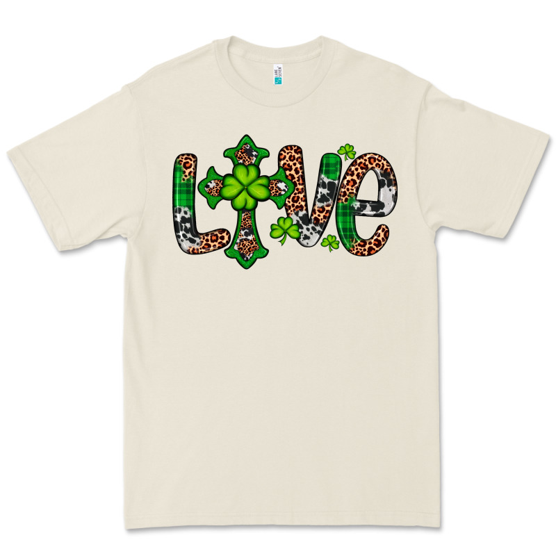 Western St. Patrick's Day Love Cross Premium Tee by Artiststas | Teevron