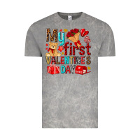 Cloud Rock my first valentines day Vintage Tee - NancyCooperArtShop