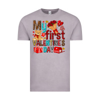 Vintage Zinc my first valentines day Vintage Tee - NancyCooperArtShop