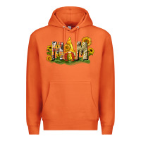 Carrot Mom gnome sunflower Premium Hoodie - CowGirlArtShop