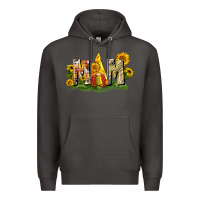 Smoke Mom gnome sunflower Premium Hoodie - CowGirlArtShop