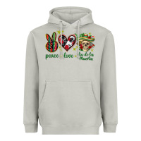 Moon Dust Peace love dia de los muertos Mexico Heavyweight Hoodie - HowdyJamesFarm