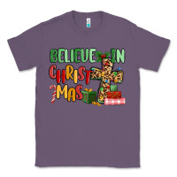 Lavender believe in christmas Classic Tee - MaliasSmallBusiness