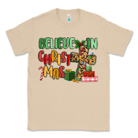 Mushroom believe in christmas Classic Tee - MaliasSmallBusiness