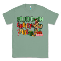 Sage believe in christmas Classic Tee - MaliasSmallBusiness