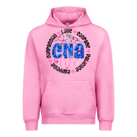 Fuchsia Pink CNA Life Urban Hoodie - CowhideDigitalArt
