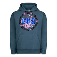 Pigment Midnight Navy CNA Life Urban Hoodie - CowhideDigitalArt
