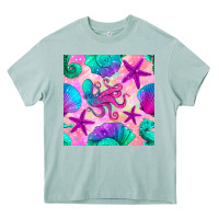 Arona summer beach seamless pattern Heavy Core Tee - BundleAndBundleShop