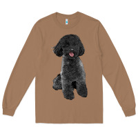 Toasted Coconut black poodles dog Long Sleeve Tee - LillyAllenDesigns
