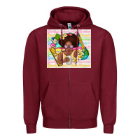 Burgundy goodbye school hello summer Zipper Hoodie - TumblerDesignByShophia
