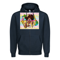 Navy goodbye school hello summer Zipper Hoodie - TumblerDesignByShophia