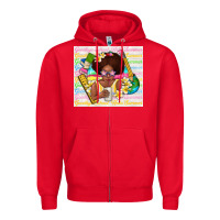 Red goodbye school hello summer Zipper Hoodie - TumblerDesignByShophia