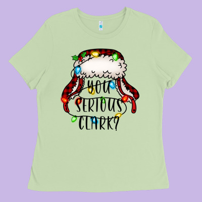 You Serious Clark Ladies Tee Designed By Jasminsmagicworld