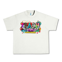 Pistachio teach your heart out Urban Heavy Tee - NancyCooperArtShop
