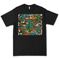 Black cactus gemstone Premium Tee - AdoDesignShop