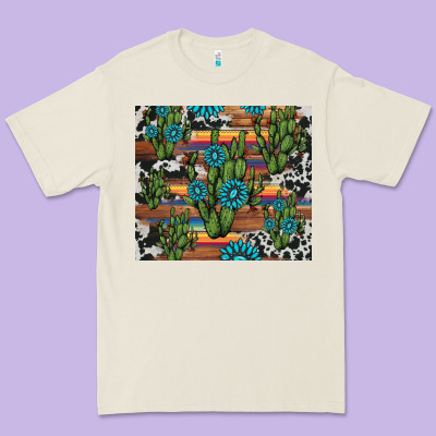 Cactus Gemstone Premium Tee Designed By Adodesignshop